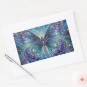 Sticker Rectangulaire CosmicButterFlyFantaisie (Enveloppe)