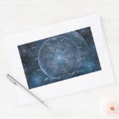 Sticker Rectangulaire Cosmos Arrière - plan 001 - Calendrier 2015 (Enveloppe)