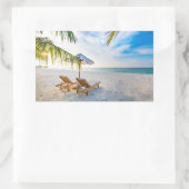 Sticker Rectangulaire Coucher de soleil Extraordinaire (Sac)