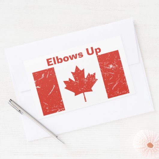 Sticker Rectangulaire Coudes (Enveloppe)