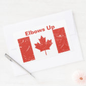 Sticker Rectangulaire Coudes en l'air (Enveloppe)