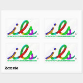 Sticker Rectangulaire couleur des bobines (Feuille)