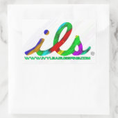 Sticker Rectangulaire couleur des bobines (Sac)