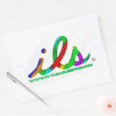 Sticker Rectangulaire couleur des bobines (Enveloppe)