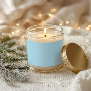 Sticker Rectangulaire Couleur solide Bleu clair