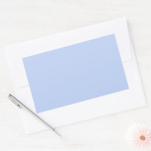Sticker Rectangulaire Couleur uni clair perwinkle bleu clair