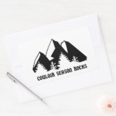 Sticker Rectangulaire Couloir Season Rocks (Enveloppe)