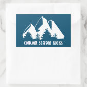 Sticker Rectangulaire Couloir Season Rocks (Sac)