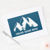 Sticker Rectangulaire Couloir Season Rocks (Enveloppe)