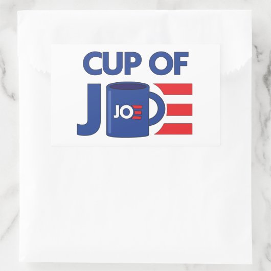 STICKER RECTANGULAIRE COUPE DE JOE (Sac)