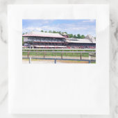 Sticker Rectangulaire Course de course Saratoga et Cour Clare (Sac)