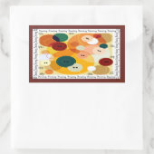 Sticker Rectangulaire Couture (Sac)