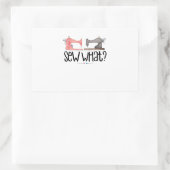 Sticker Rectangulaire Couture | Coudre Quoi ? (Sac)
