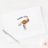 Sticker Rectangulaire Couture | Joyeuses pilules coudre (Enveloppe)