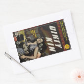 Sticker Rectangulaire Couvercle sale (Enveloppe)