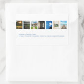 Sticker Rectangulaire Couverture de livre (Sac)