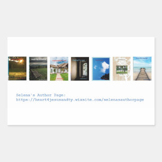 Sticker Rectangulaire Couverture de livre