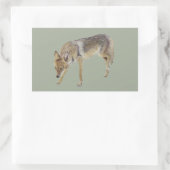 Sticker Rectangulaire Coyote (Sac)