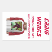 STICKER RECTANGULAIRE CRAIGWERKS (Devant)