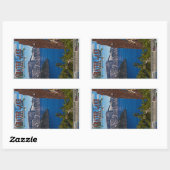 Sticker Rectangulaire Crater Lake - Poster d'information (Feuille)