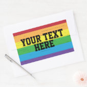 Sticker Rectangulaire CREATE-YOUR-YOUR do-it-yourself modèle personnalis (Enveloppe)