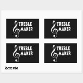 Sticker Rectangulaire Créateur d'arbres (Feuille)