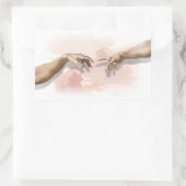 Sticker Rectangulaire Création d'Adam (Sac)