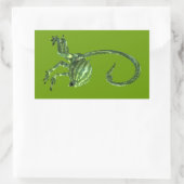 Sticker Rectangulaire Créature de la tête de melon (Sac)