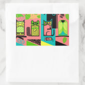 Sticker Rectangulaire Créatures extérieures (Sac)