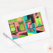 Sticker Rectangulaire Créatures extérieures (Enveloppe)