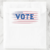 Sticker Rectangulaire Crédit Bleu personnalisable (Sac)