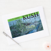 STICKER RECTANGULAIRE CREEK KUSH FROID (Enveloppe)