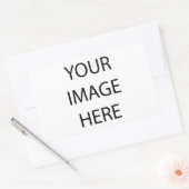 Sticker Rectangulaire Créez votre propre (Enveloppe)