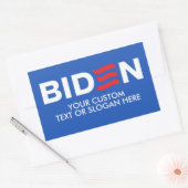 Sticker Rectangulaire Créez votre propre Biden 2024 (Enveloppe)