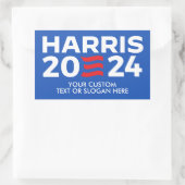 Sticker Rectangulaire Créez votre propre Harris 2024 (Sac)