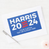 Sticker Rectangulaire Créez votre propre Harris 2024 (Enveloppe)