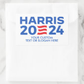 Sticker Rectangulaire Créez votre propre Harris 2024 (Sac)