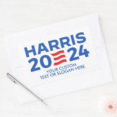 Sticker Rectangulaire Créez votre propre Harris 2024 (Enveloppe)