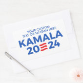 Sticker Rectangulaire Créez Votre Propre Kamala Harris 2024 Sti Rectangu (Enveloppe)