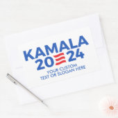 Sticker Rectangulaire Créez Votre Propre Kamala Harris 2024 Sti Rectangu (Enveloppe)