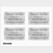 Sticker Rectangulaire Créez Votre Propre Main Personnalisée Fabriquée Pa (Feuille)