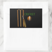Sticker Rectangulaire Cricket (Sac)