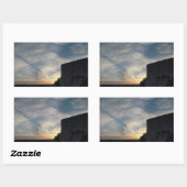 Sticker Rectangulaire Croatian sunset (Feuille)