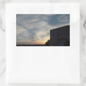 Sticker Rectangulaire Croatian sunset (Sac)