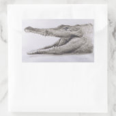 Sticker Rectangulaire Crocodile 2005 (Sac)