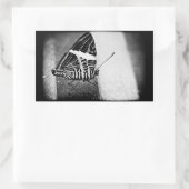 Sticker Rectangulaire croisement de papillon (Sac)