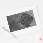 Sticker Rectangulaire Croix celtique (Enveloppe)