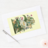 Sticker Rectangulaire Croix vintage (Enveloppe)