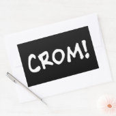 Sticker Rectangulaire Crom - Dieu De Conan (Enveloppe)