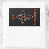 Sticker Rectangulaire Cross/Warrior...MS (Sac)